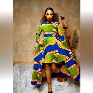 Rahyma beautiful hi-low dress in XL Wolf & Badger purchase